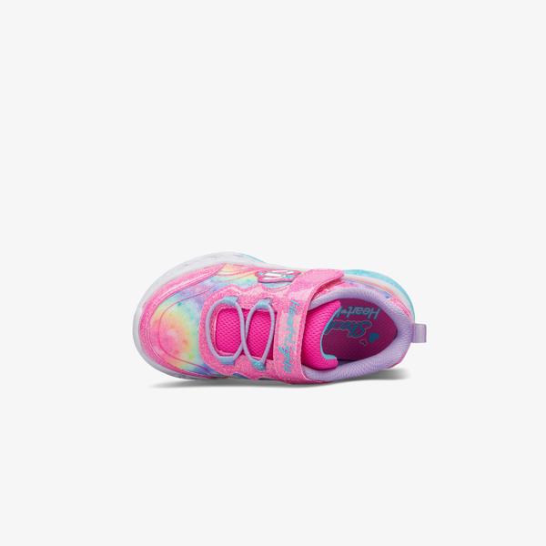 Skechers Flutter Heart Lights Bebek Pembe/Lavanta Sneaker_3