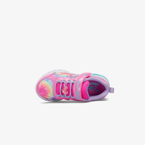 Skechers Flutter Heart Lights Çocuk Pembe/Lavanta Sneaker_3