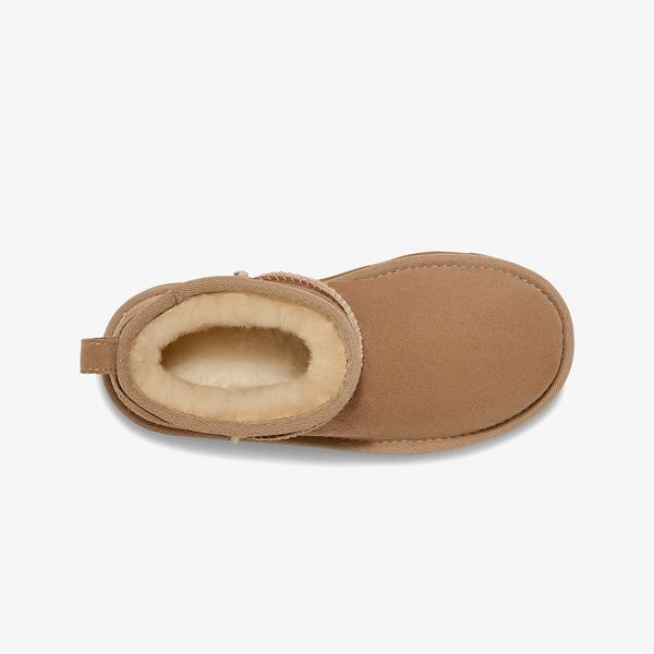 UGG Classic Ultra Mini Çocuk Krem Bot_4