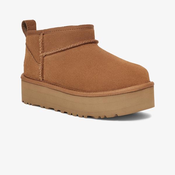 UGG Classic Ultra Mini Platform Çocuk Kahverengi Bot_1