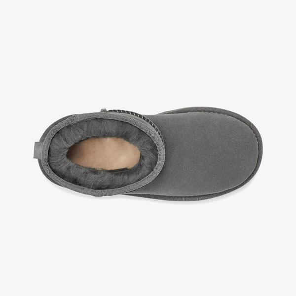 UGG Classic Mini  Çocuk Gri Bot_4