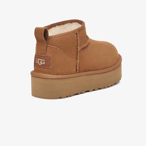 UGG Classic Ultra Mini Platform Çocuk Kahverengi Bot_2
