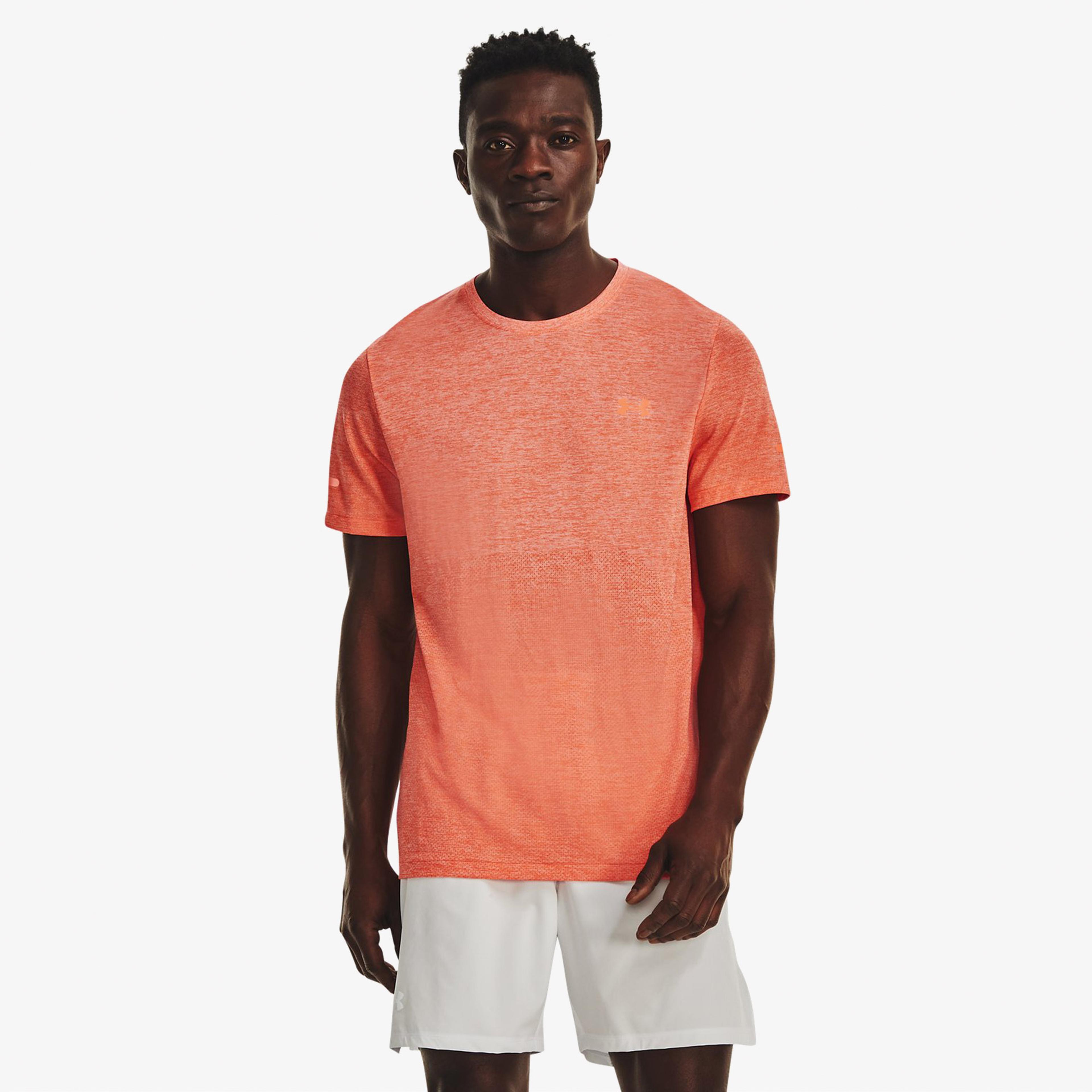 Under Armour Stride Erkek Turuncu T-Shirt