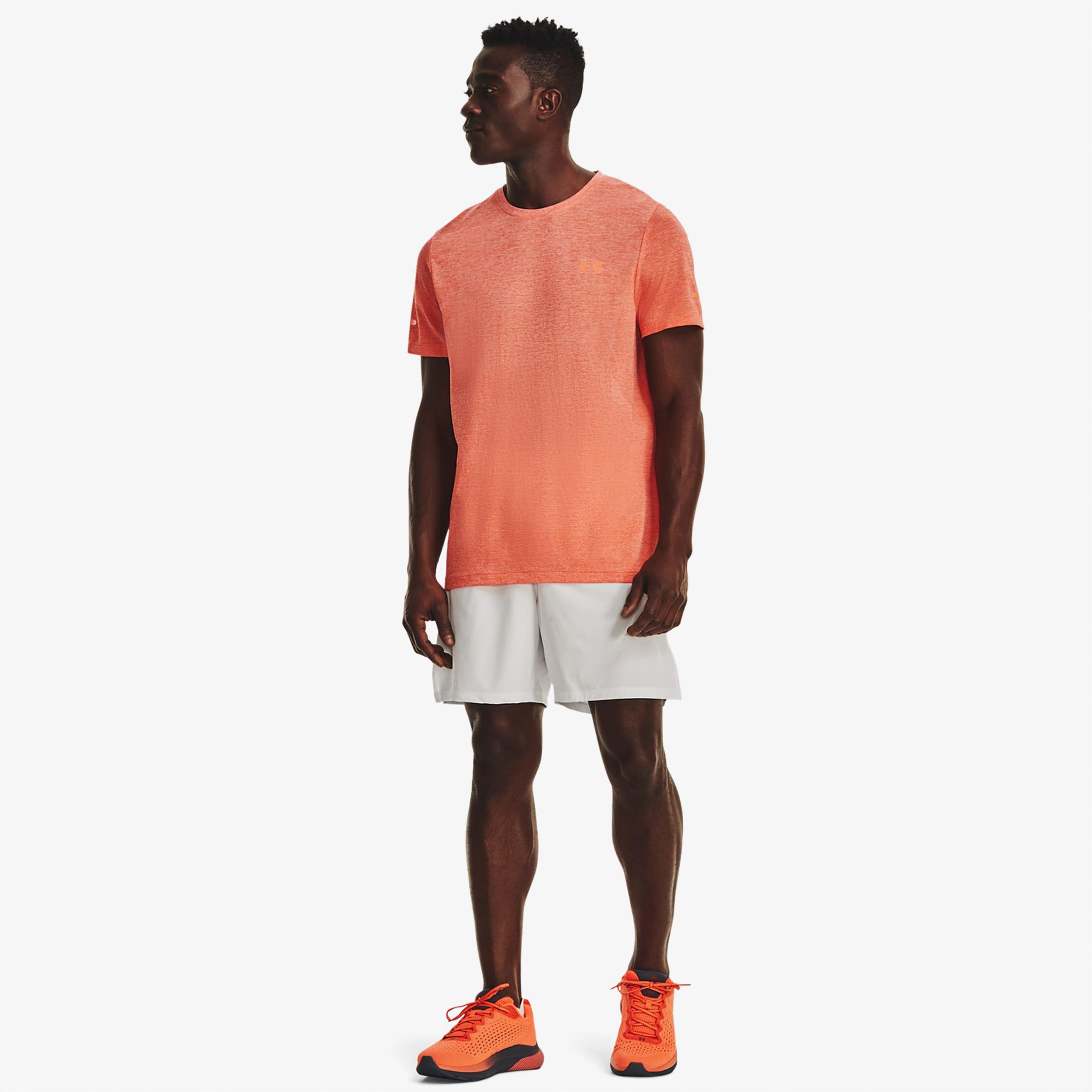 Under Armour Stride Erkek Turuncu T-Shirt