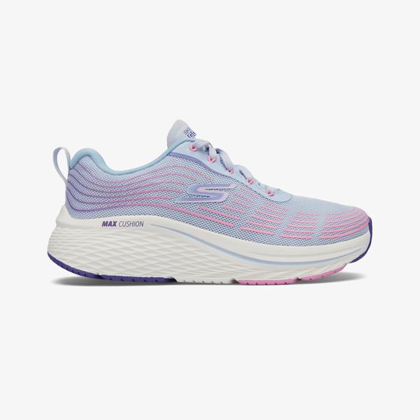 Skechers Max Cushioning Kadın Açık Mavi/Pembe Sneaker