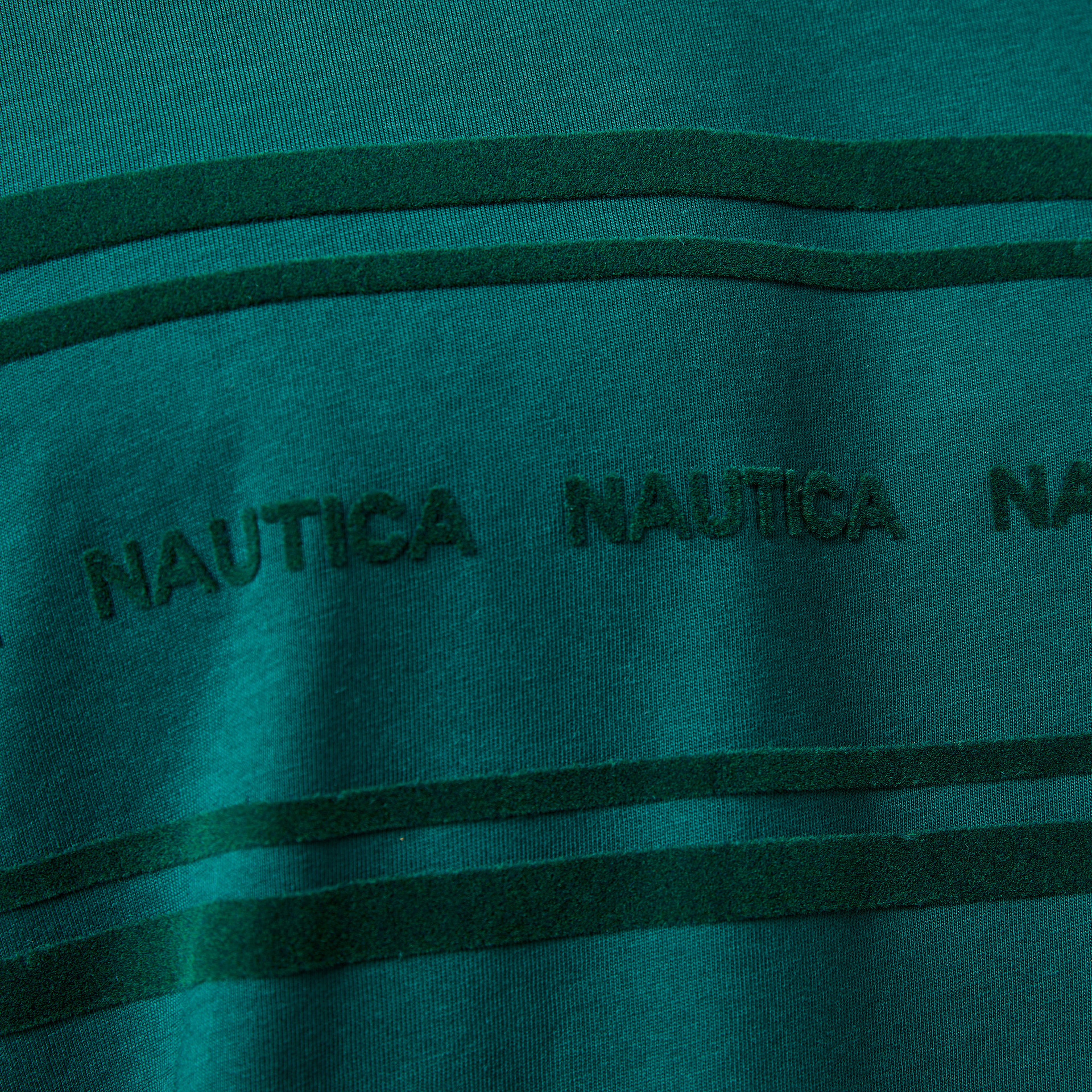 Nautica Erkek Yeşil Kısa Kollu Classic Fit T-Shirt