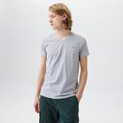 Lacoste Erkek Slim Fit V Yaka Gri T-Shirt