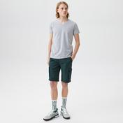 Lacoste Erkek Slim Fit V Yaka Gri T-Shirt