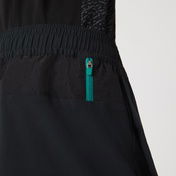Lacoste SPORT Erkek Regular Fit Baskılı Siyah Şort