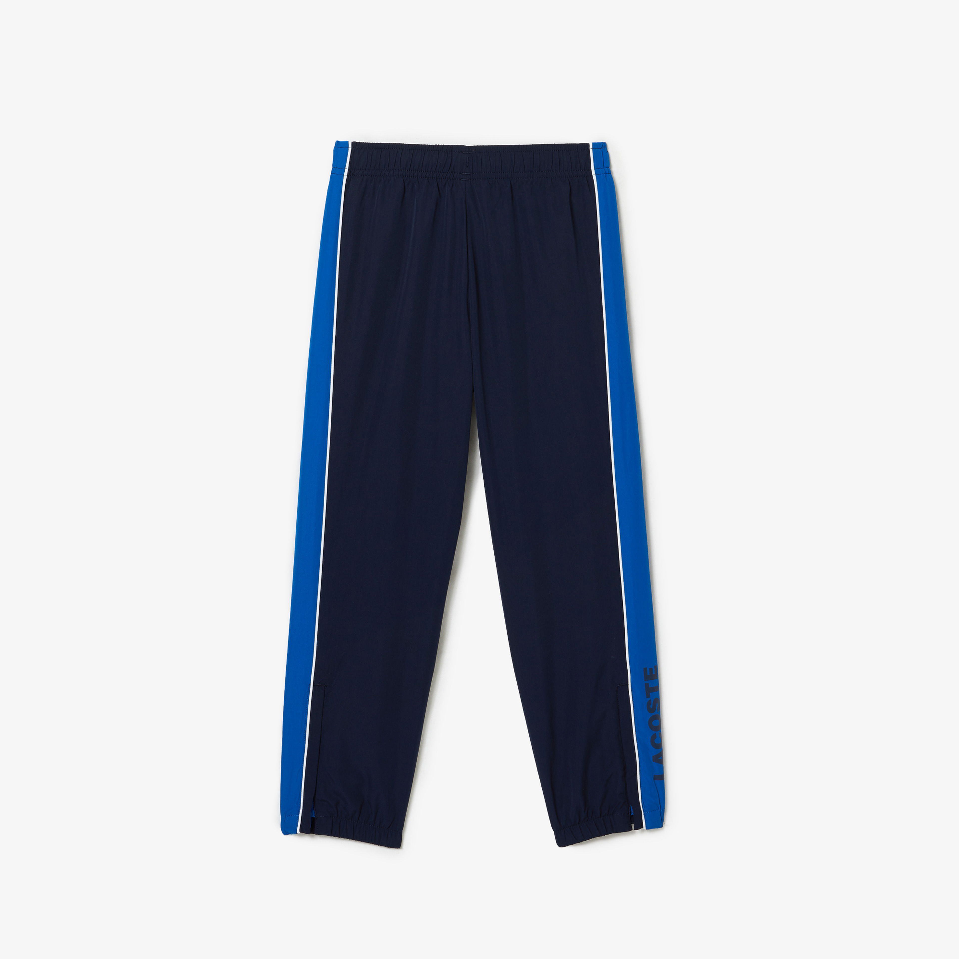 Lacoste SPORT Erkek Çocuk Dik Yaka Renk Bloklu Lacivert Eşofman Takımı