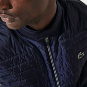 Lacoste SPORT Erkek Dik Yaka Kapitone Lacivert Yelek