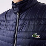 Lacoste SPORT Erkek Dik Yaka Kapitone Lacivert Yelek
