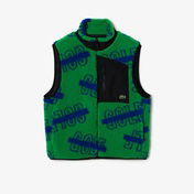 Lacoste Sleeveless Zipped Polar Jacket