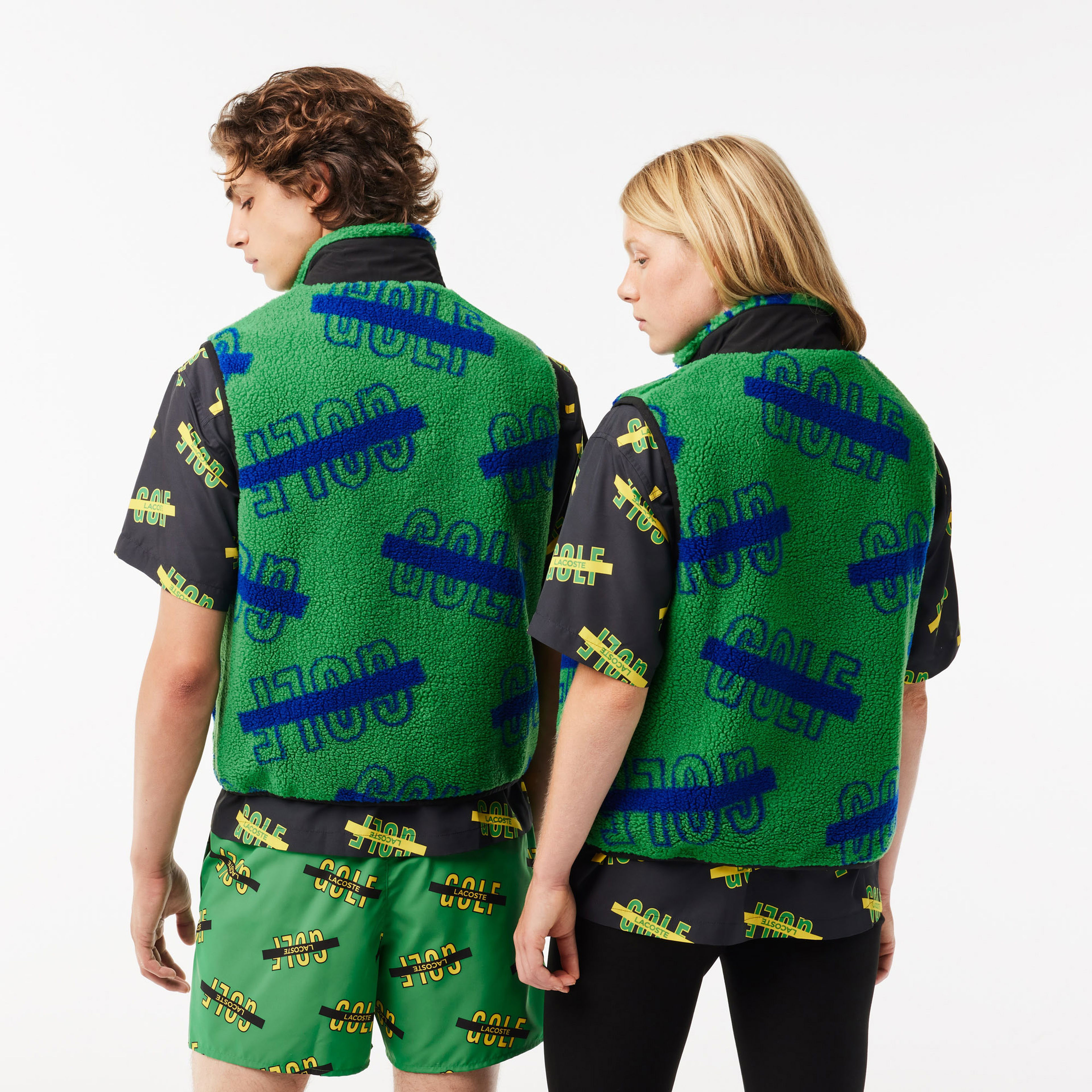 Lacoste Sleeveless Zipped Polar Jacket