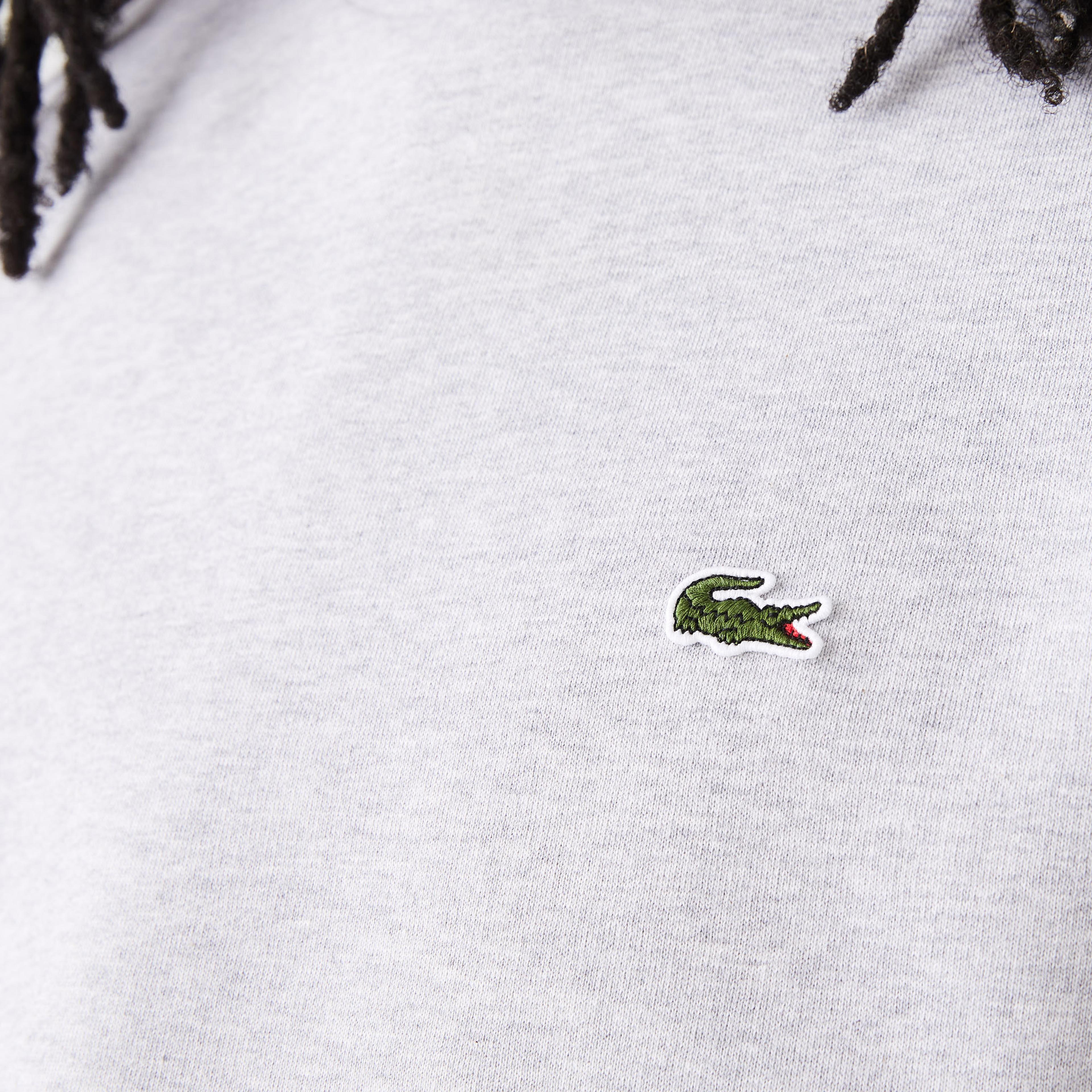 Lacoste Erkek Classic Fit Bisiklet Yaka Gri Sweatshirt