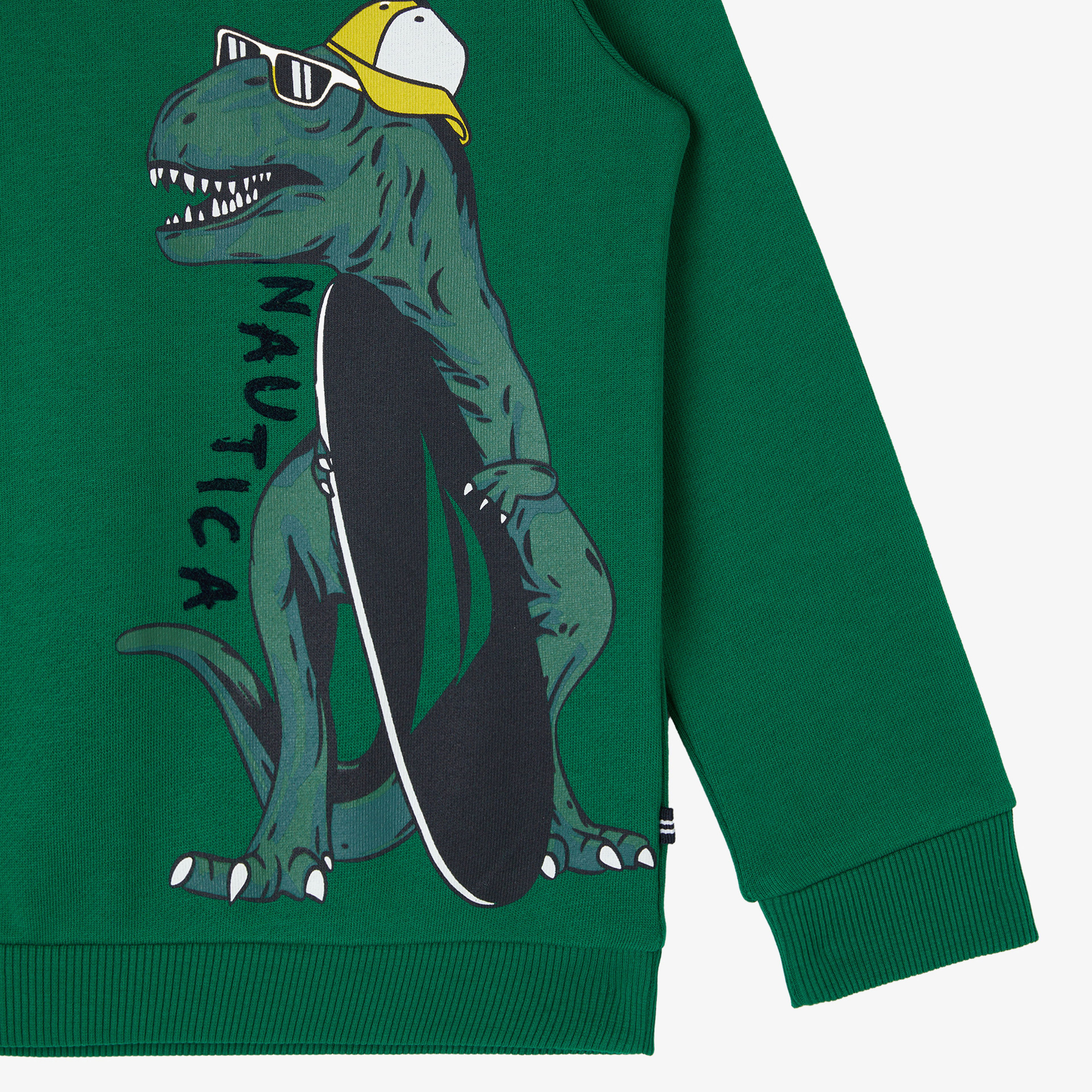Nautica Erkek Çocuk Yeşil Sweatshirt