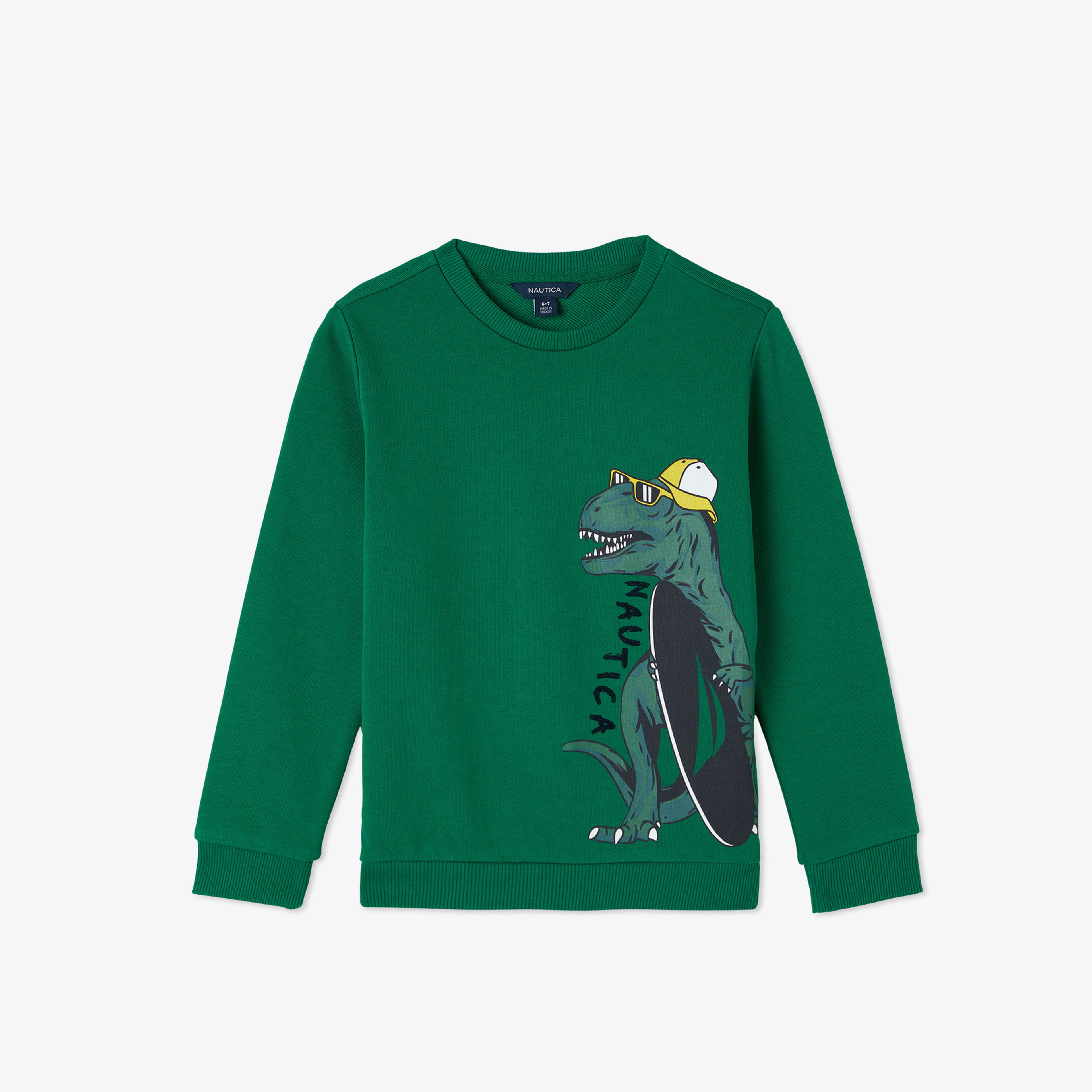 Nautica Erkek Çocuk Yeşil Sweatshirt
