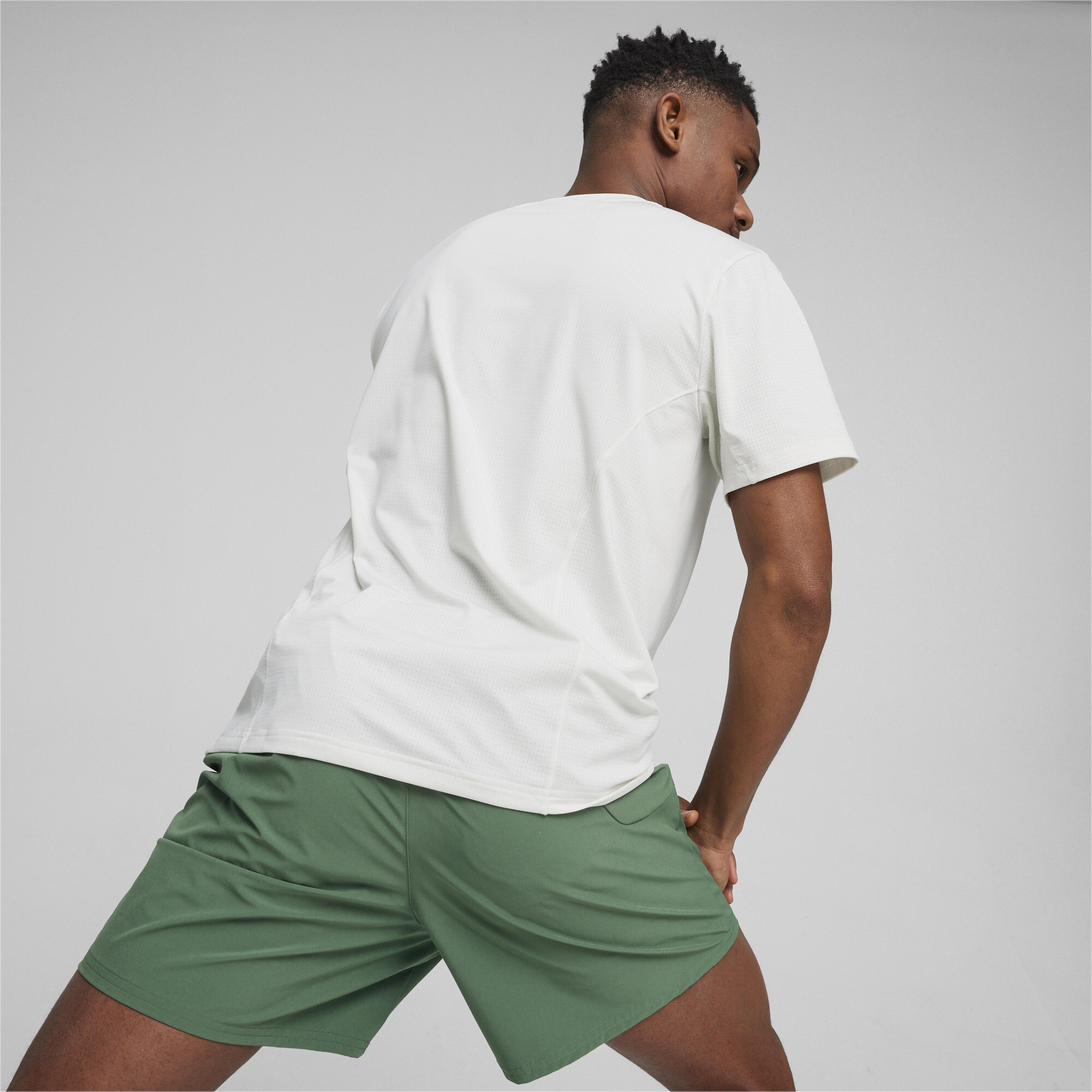 Puma First Mile Erkek Gri T-Shirt