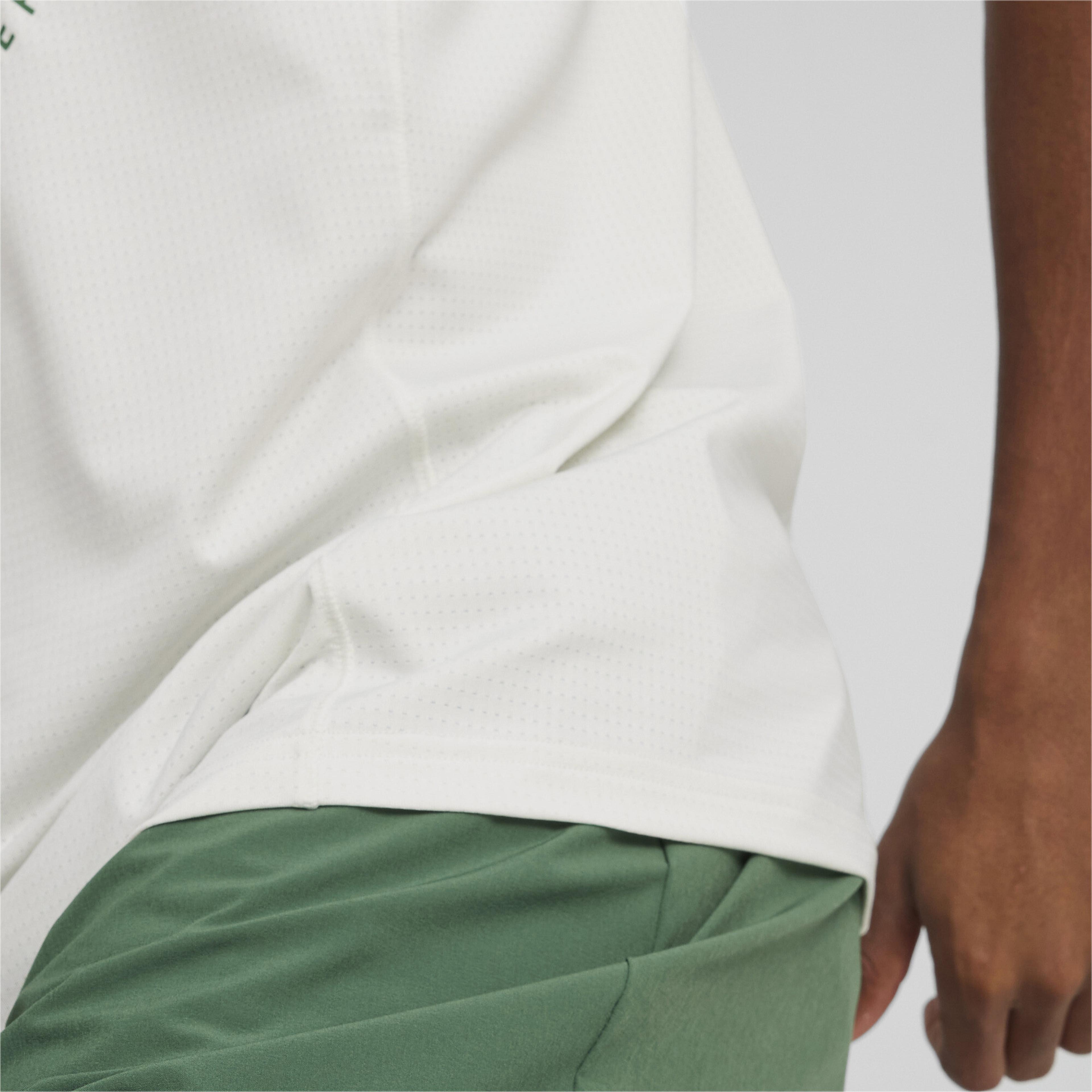 Puma First Mile Erkek Gri T-Shirt
