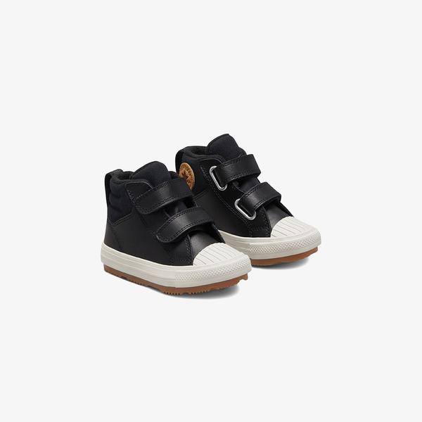 Converse Chuck Taylor All Star Berkshire Çocuk Siyah Deri Bot_3