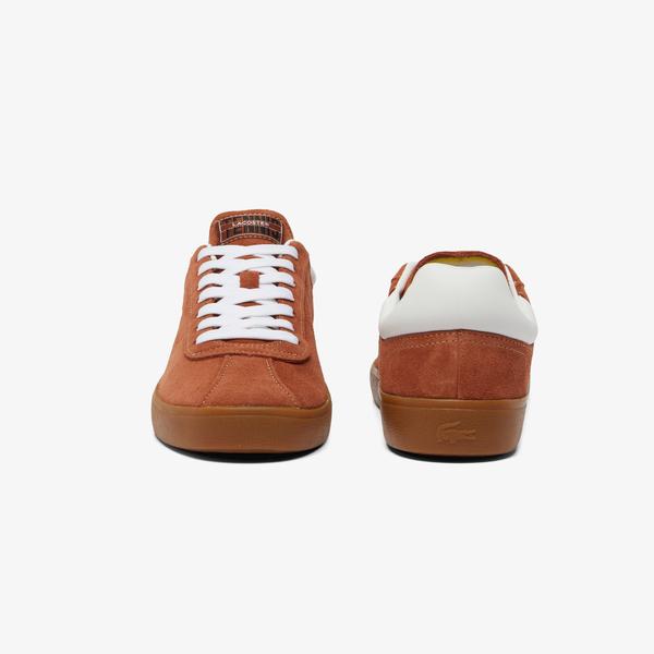Lacoste Baseshot Erkek Kahverengi Sneaker_6