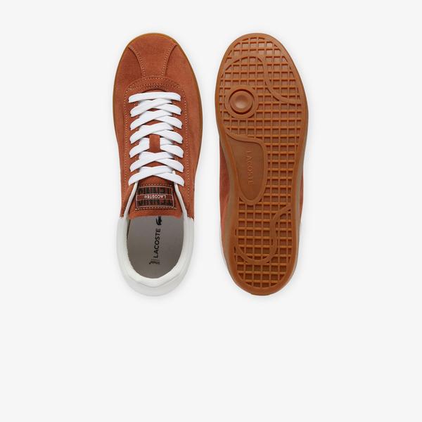 Lacoste Baseshot Erkek Kahverengi Sneaker_5