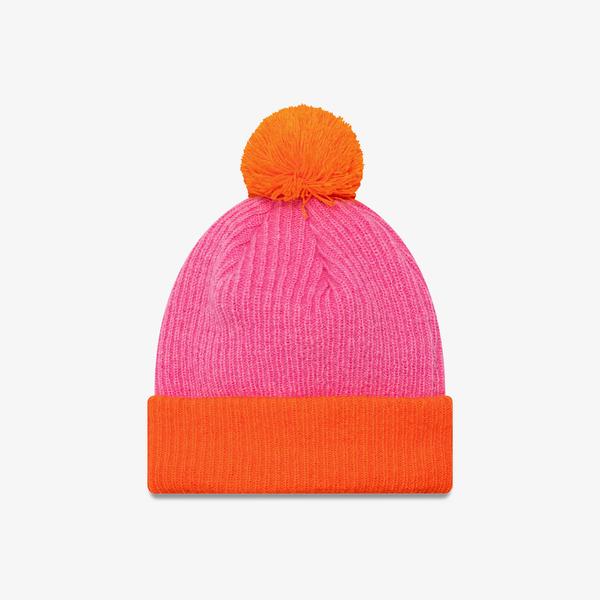 New Era Block Pom Newera Fpkrsh Unisex Pembe Şapka_1