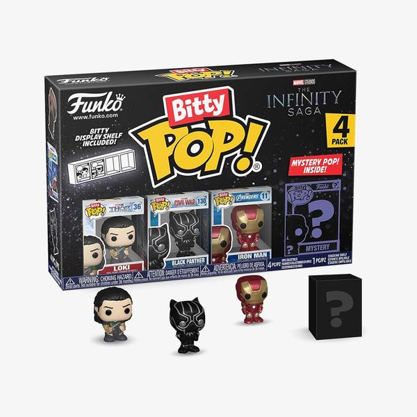 Funko Bitty Pop : Marvel- Loki 4Lü Paket Renkli Figür