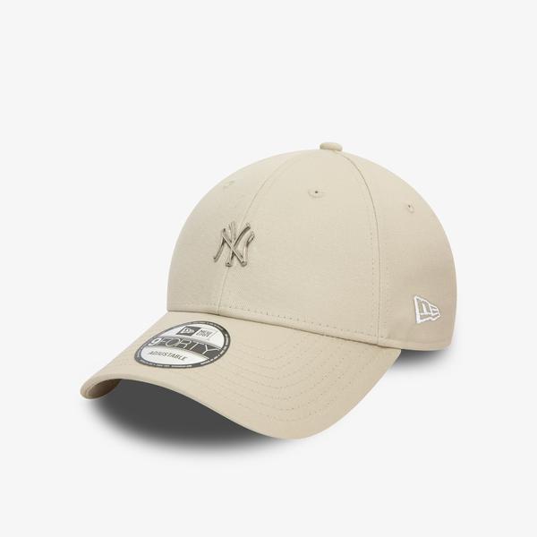 New Era Metallic Pin 9Forty Neyyan Stn Unisex Bej Şapka