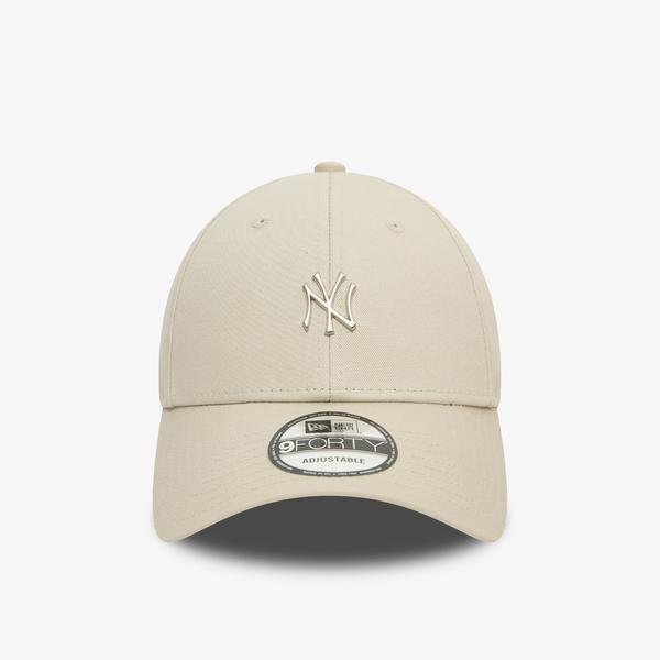 New Era Metallic Pin 9Forty Neyyan Stn Unisex Bej Şapka_1
