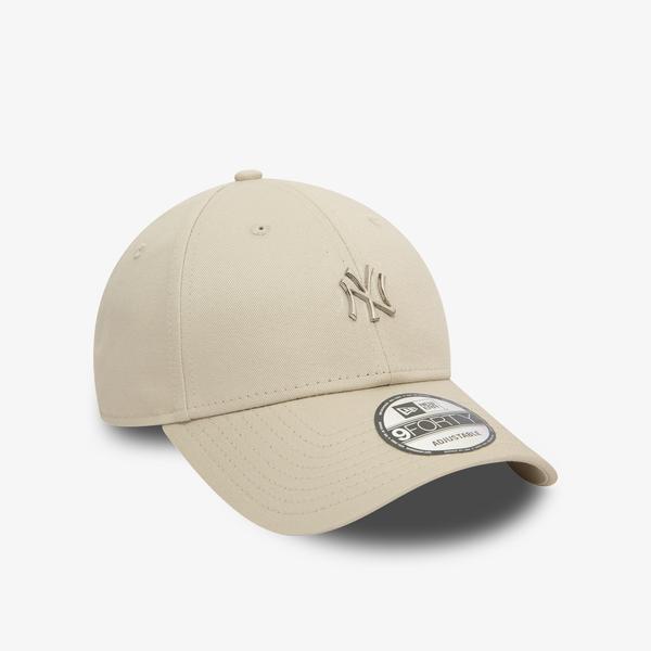 New Era Metallic Pin 9Forty Neyyan Stn Unisex Bej Şapka_3