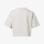 Reebok Classics Big Logo Cropped Kadın Beyaz T-Shirt