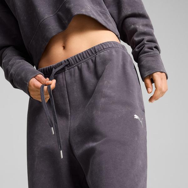 Puma Dare To Relaxed Washed Kadın Gri Eşofman Altı