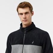 Nautica Erkek Siyah Regular Fit Polar Sweatshirt