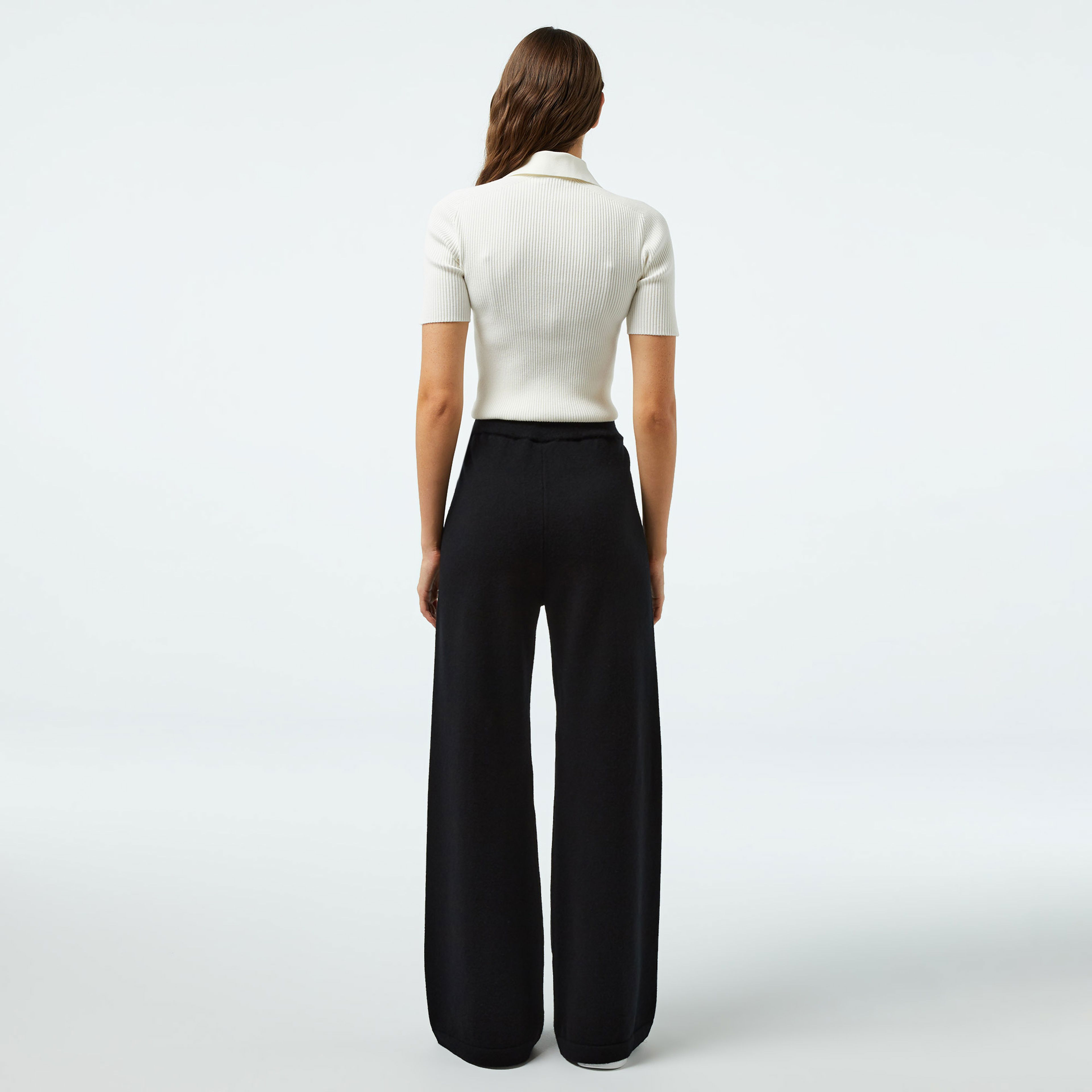 Lacoste Kadın Relaxed Fit Siyah Pantolon