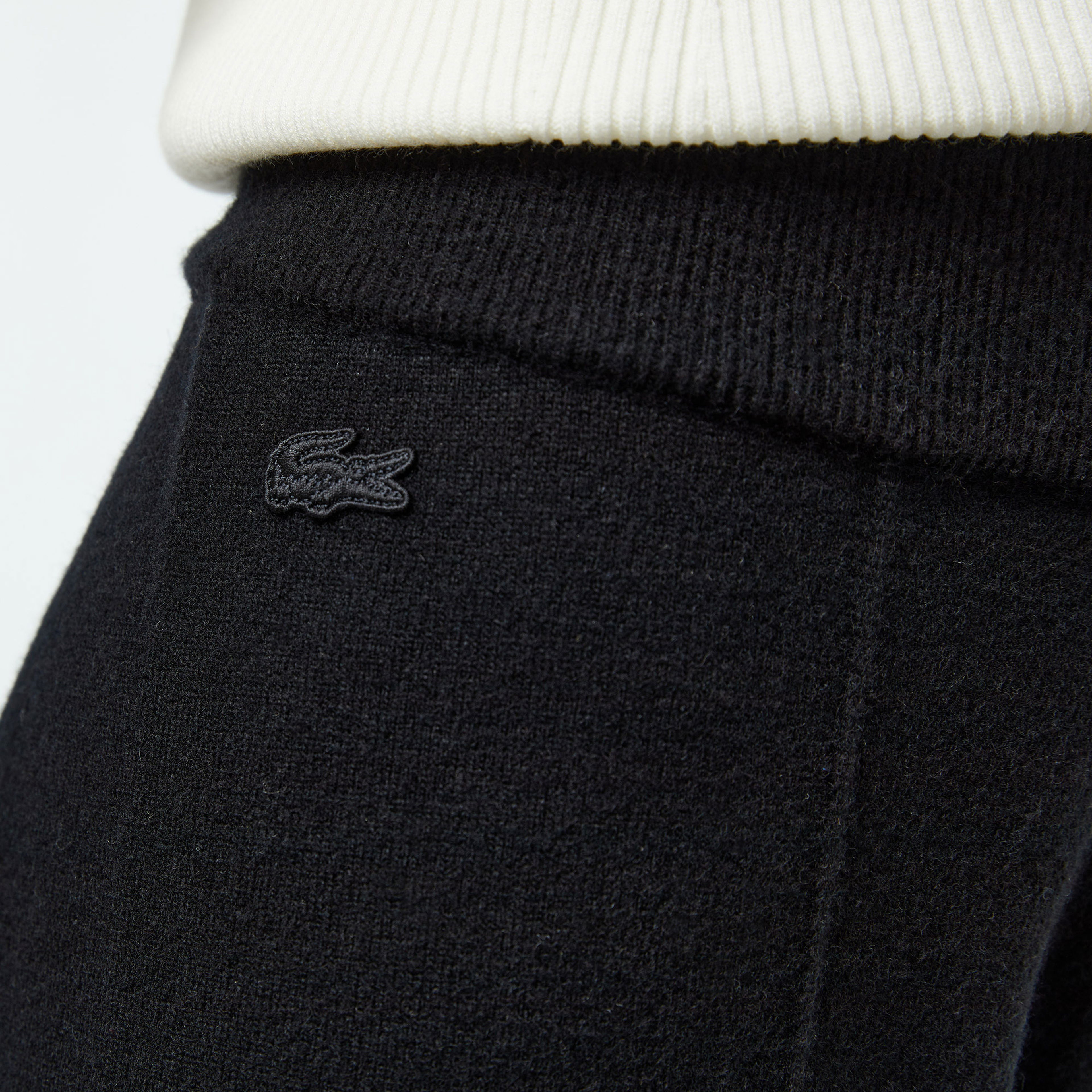 Lacoste Kadın Relaxed Fit Siyah Pantolon
