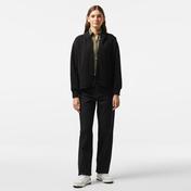 Lacoste Kadın Relaxed Fit Kapüşonlu Siyah Sweatshirt