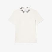 Lacoste Erkek Regular Fit Bisiklet Yaka Beyaz T-Shirt