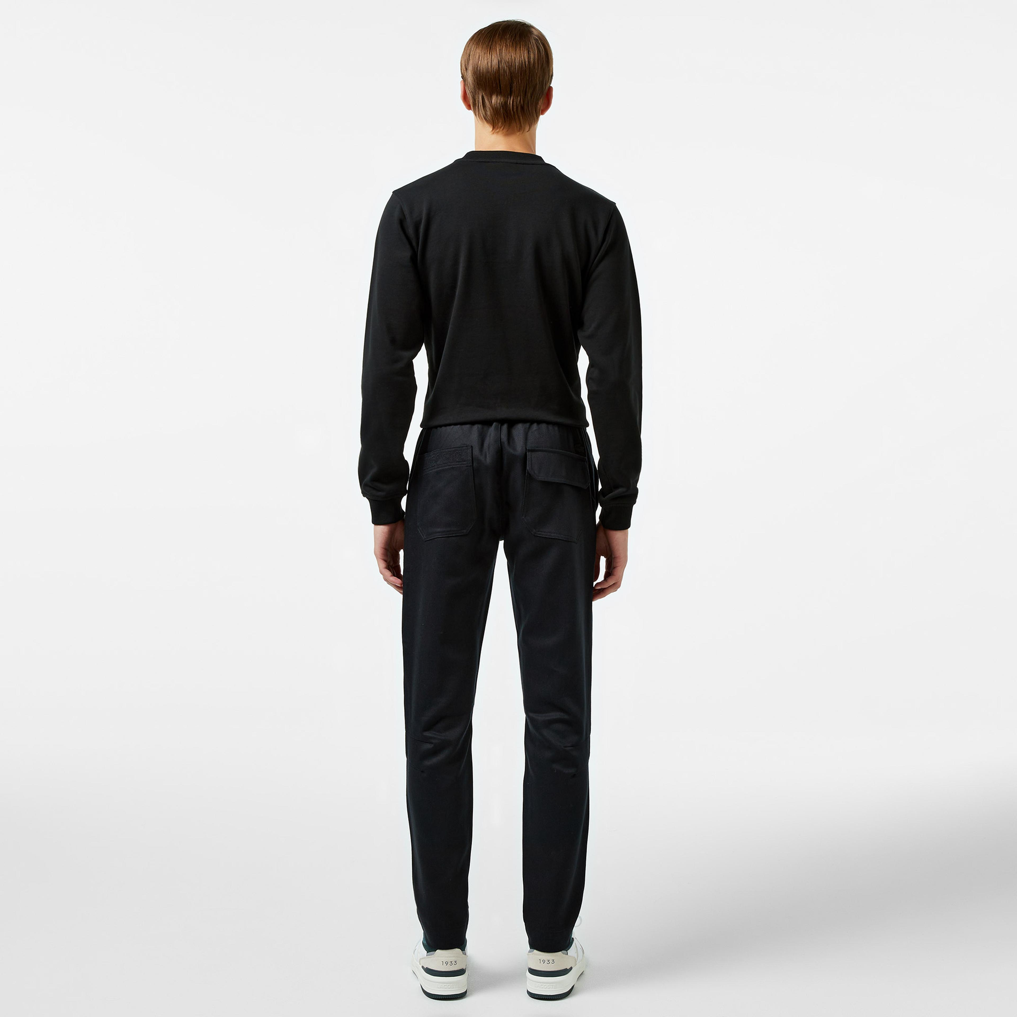 Lacoste Straight Fit Chino Erkek Siyah Pantolon