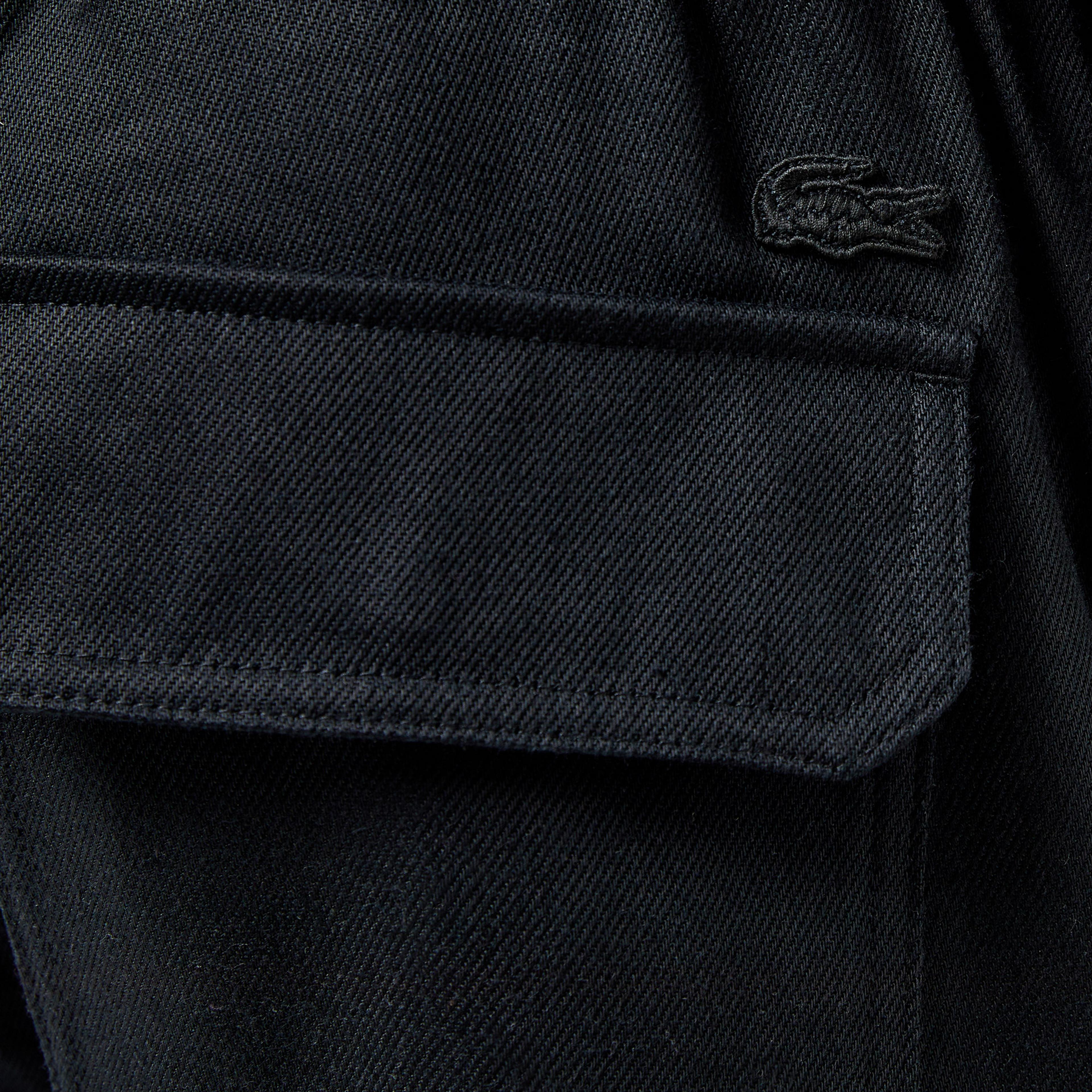 Lacoste Straight Fit Chino Erkek Siyah Pantolon