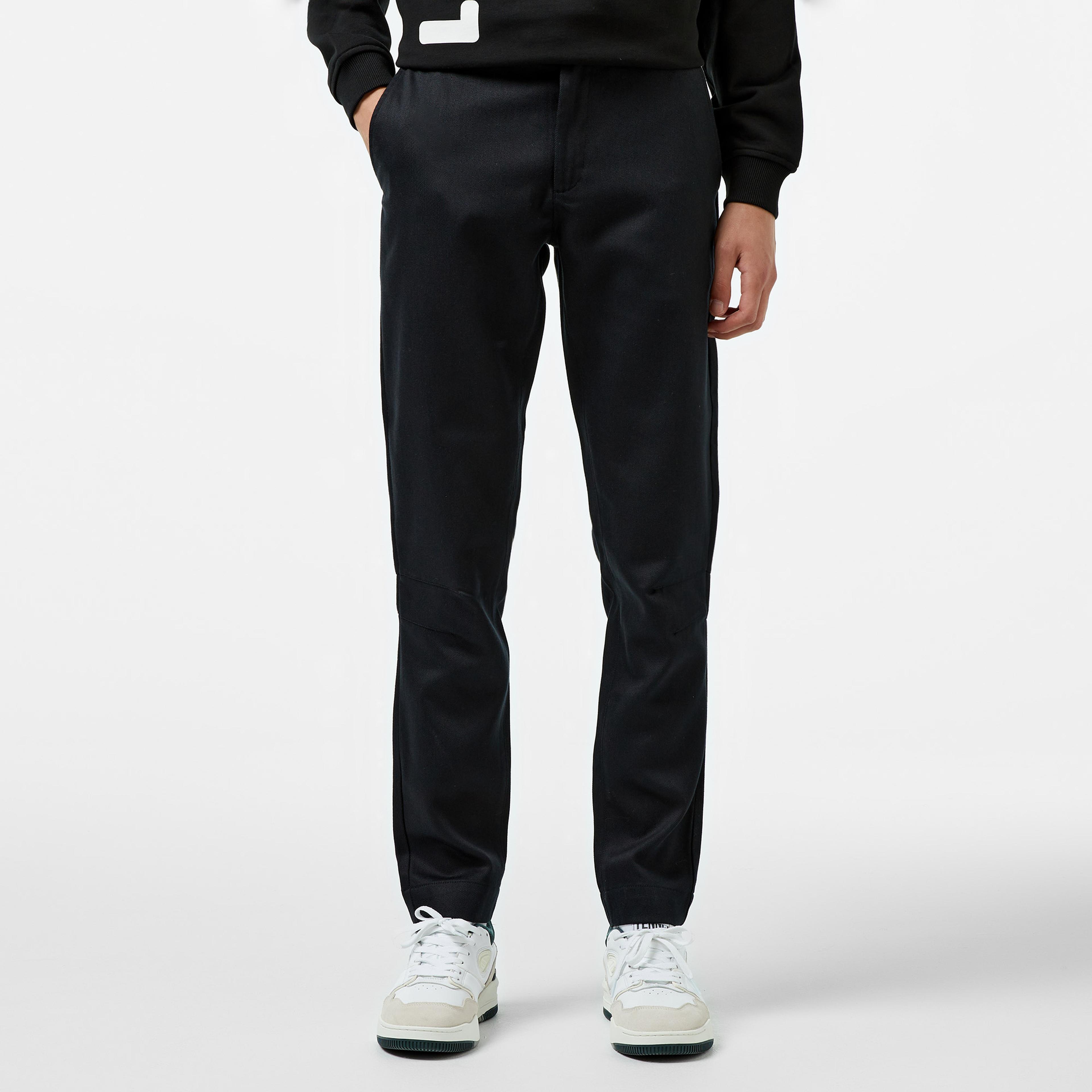 Lacoste Straight Fit Chino Erkek Siyah Pantolon