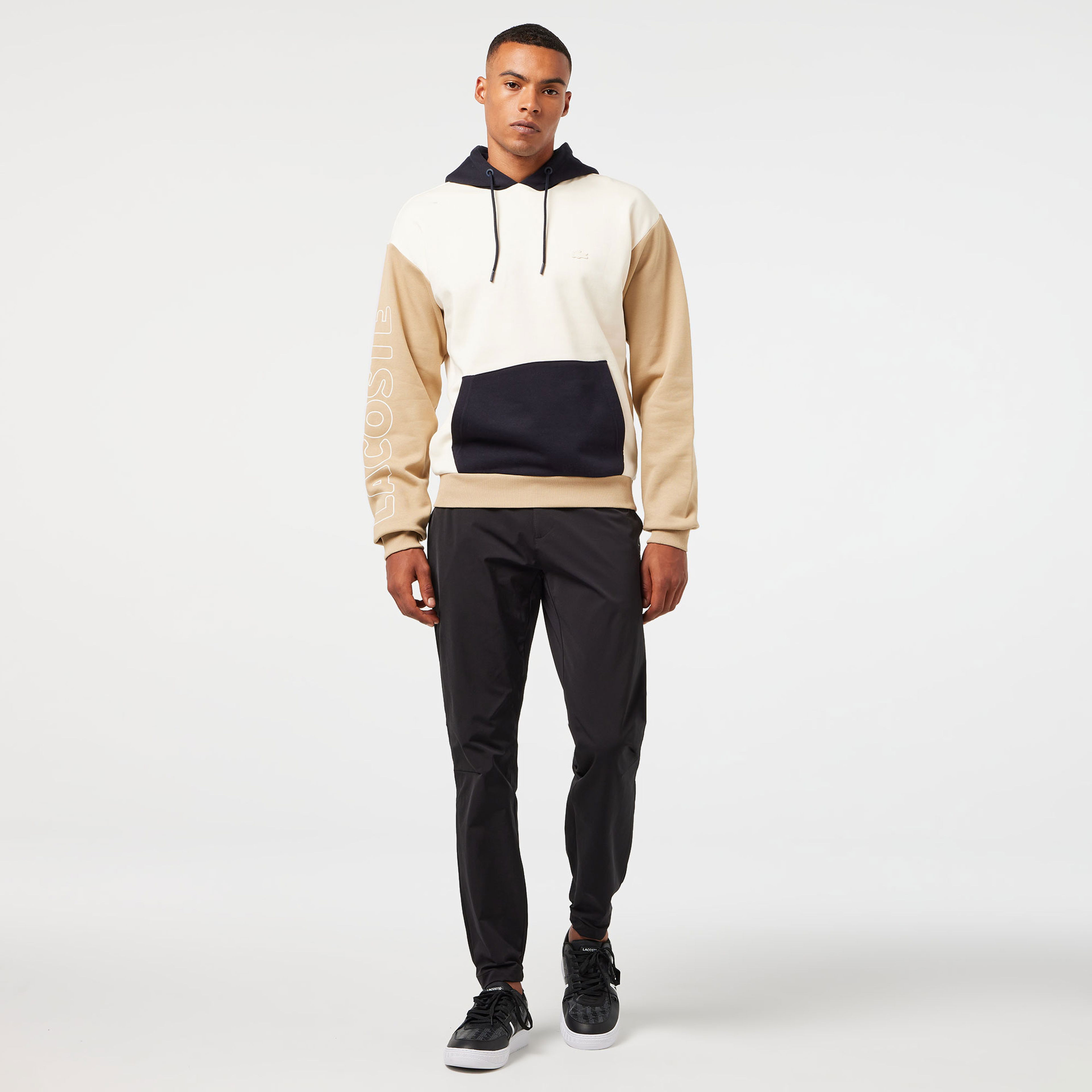 Lacoste Erkek Straight Fit Chino Siyah Pantolon