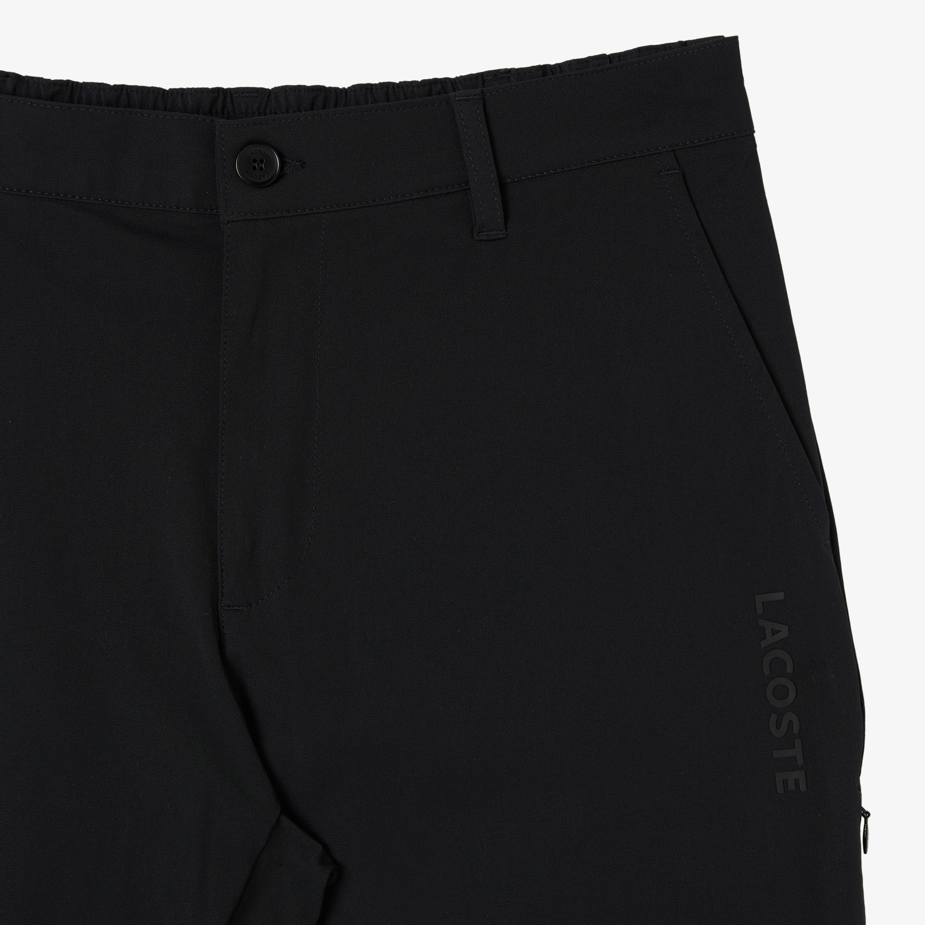 Lacoste Erkek Straight Fit Chino Siyah Pantolon