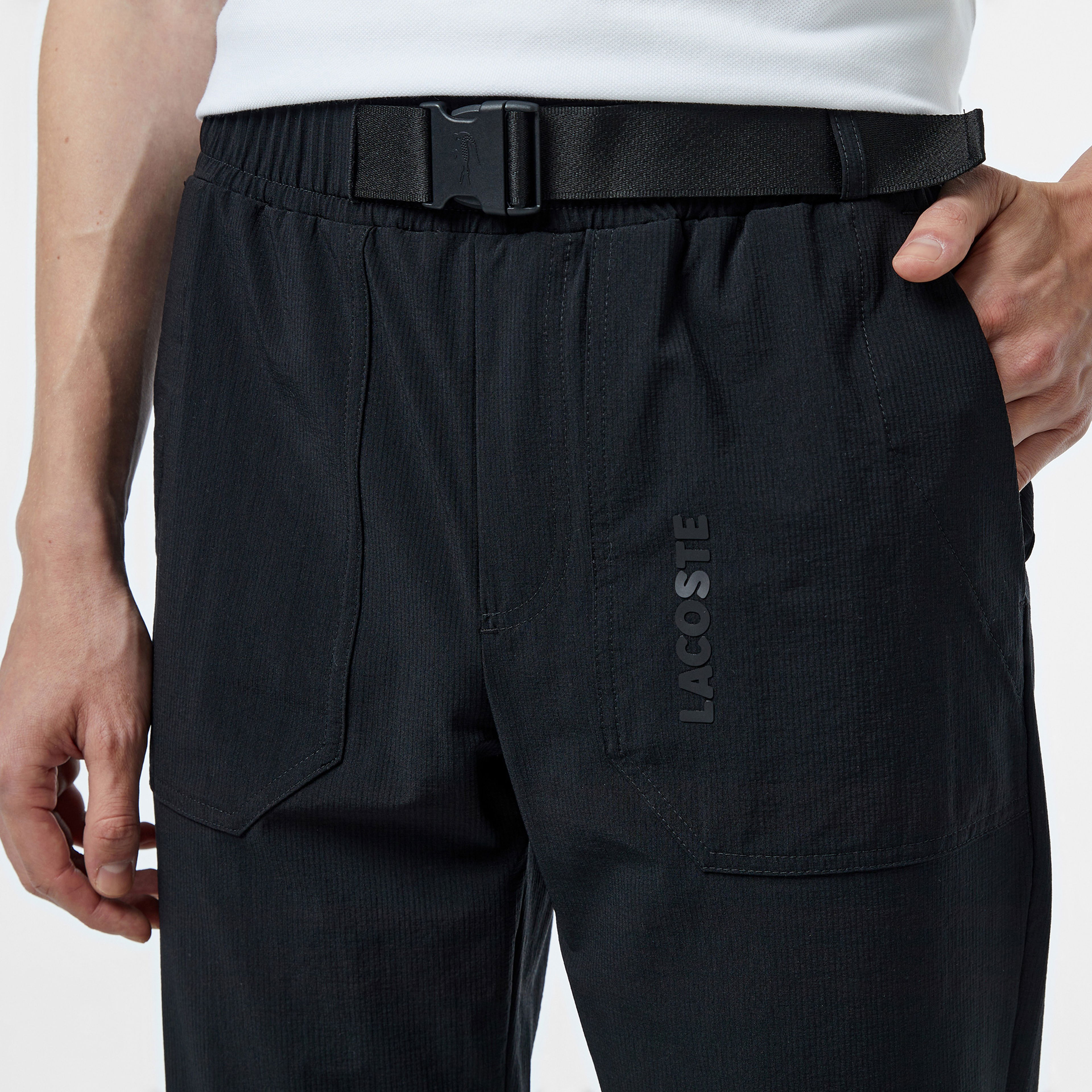 Lacoste Erkek Jogger Siyah Pantolon