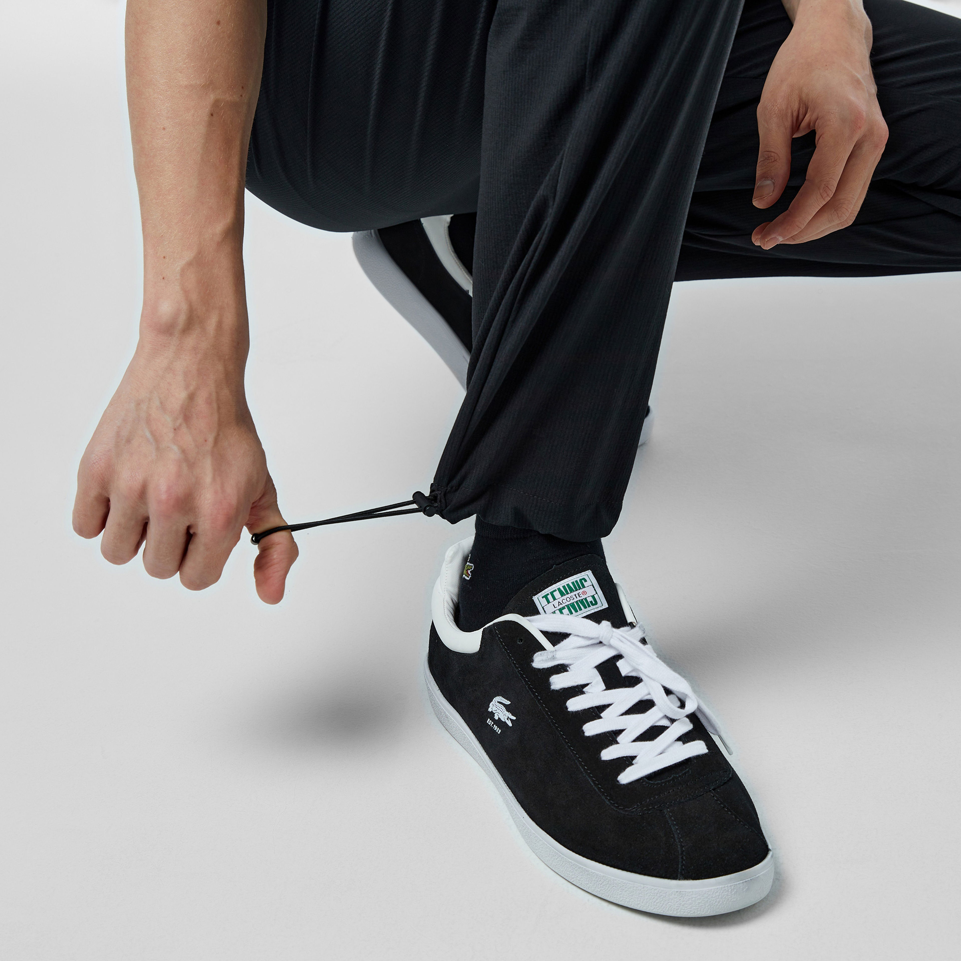 Lacoste Erkek Jogger Siyah Pantolon