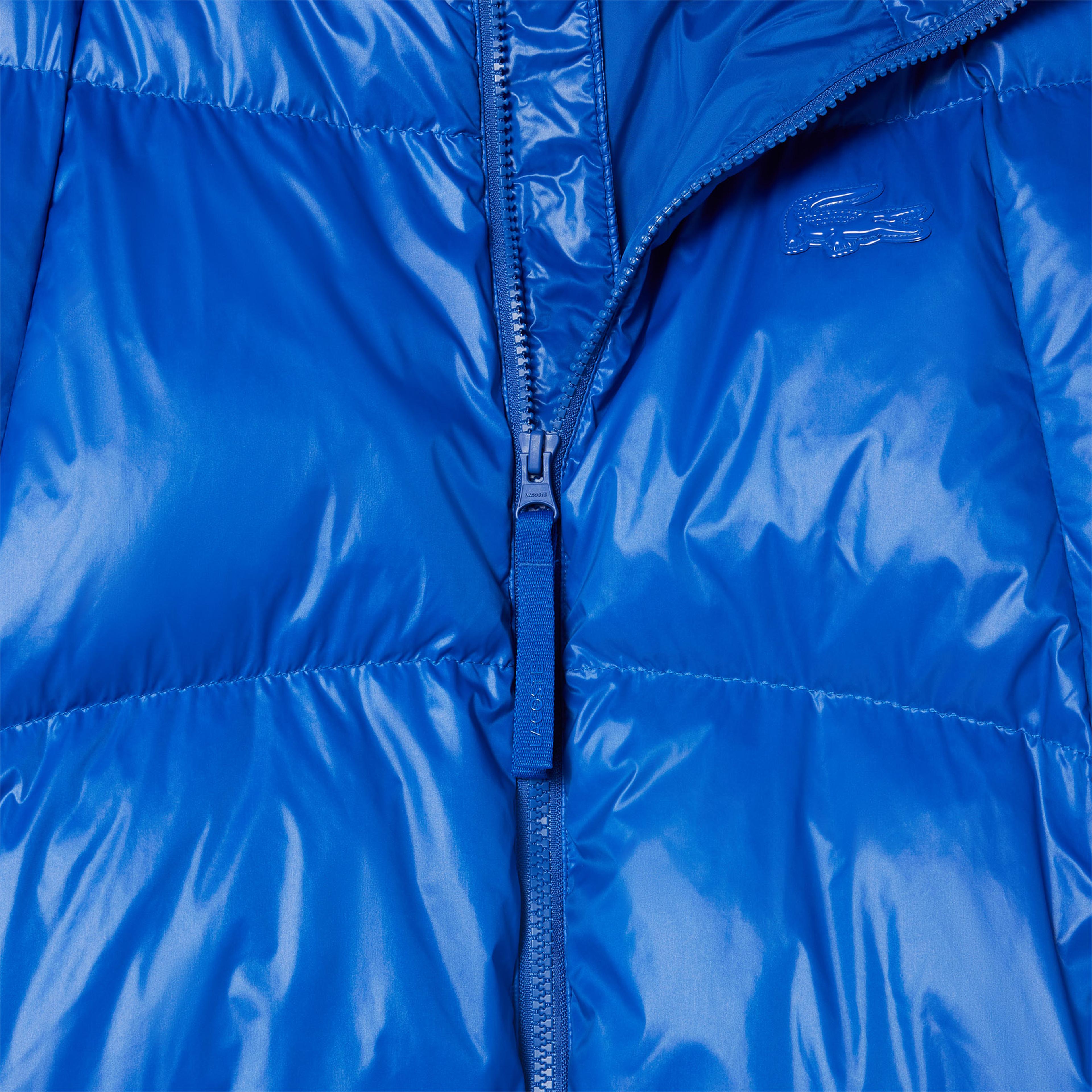 Lacoste Erkek Relaxed Fit Kapüşonlu Mavi Mont