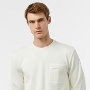 Nautica Erkek Beyaz Regular Fit Sweatshirt