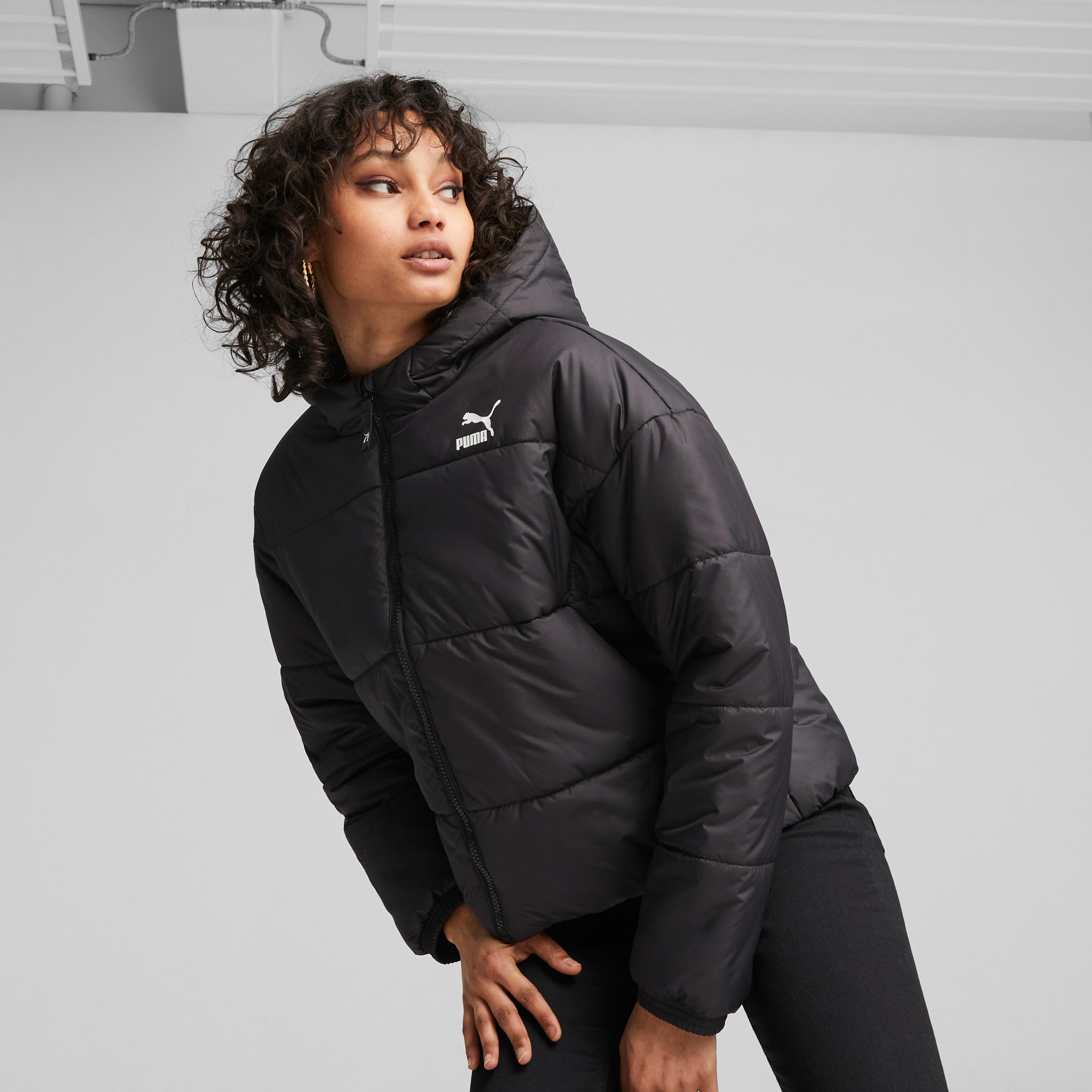 Puma Classics Padded Kadın Siyah Mont