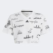 adidas Brand Love Çocuk Beyaz T-Shirt