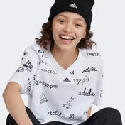 adidas Brand Love Çocuk Beyaz T-Shirt